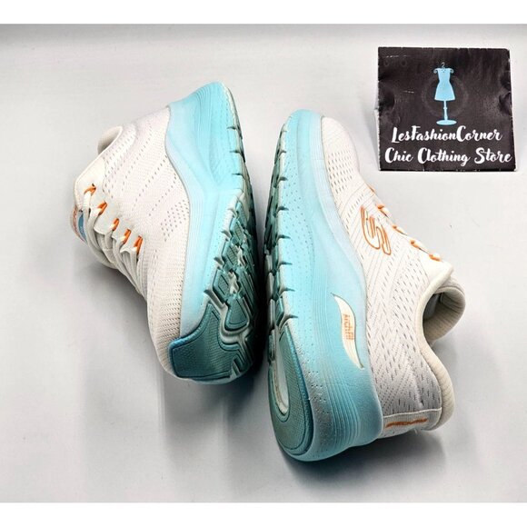 Skechers Men's White & Aqua Arch Fit 2 Athletic Running Sneakers Size 8.5 2904 - Picture 11 of 16